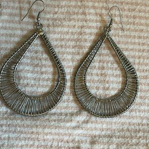 Wire wrapped earrings